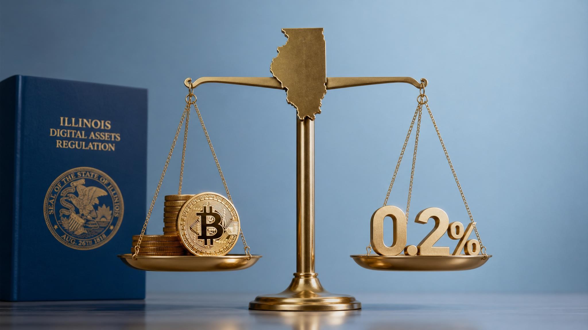 Иллинойс ввёл налог 0,2% на любые операции с криптовалютой